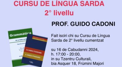 Attivazione Corso di lingua sarda 2° livello