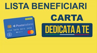 LISTA BENEFICIARI CARTA DEDICATA A TE 2024